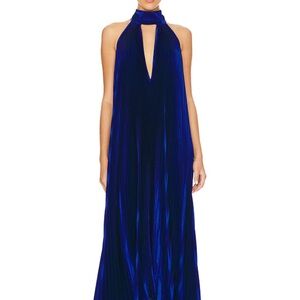 L’idee Opera Gown in Deep Azure
